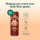 OLIPOP Prebiotic Soda Pop, Classic Root Beer, Pantry Pack Packed with Prebiotics, Fiber, and Botanicals, Gluten Free, GMO Free, 12oz Skinny (12-Cans)