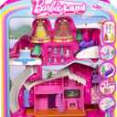 Barbie Mini BarbieLand Bundle Including 2 Holiday Dolls, 3 Snow Playsets, 3 Other 1.5-inch Dolls