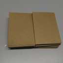 Juvale Thank You Cards with Envelopes - 100 Pack, 3.625 x 5.125 In, A1, Brown V-Flap - Letter & Business Envelopes for Invitations & Greeting Cards