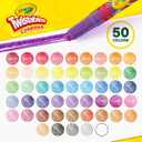 Crayola Mini Twistables Crayons for Kids (50ct), Back to School Supplies, No Peel Crayons for Coloring Books, Gift for Toddlers & Kids, Arts & Crafts, 3+
