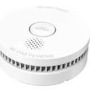 Photoelectric Smoke Detector with 9V Replaceable Battery, 10 Year Product Life, ETL-9th Listed IL09SM-MG-2, 2 PACK