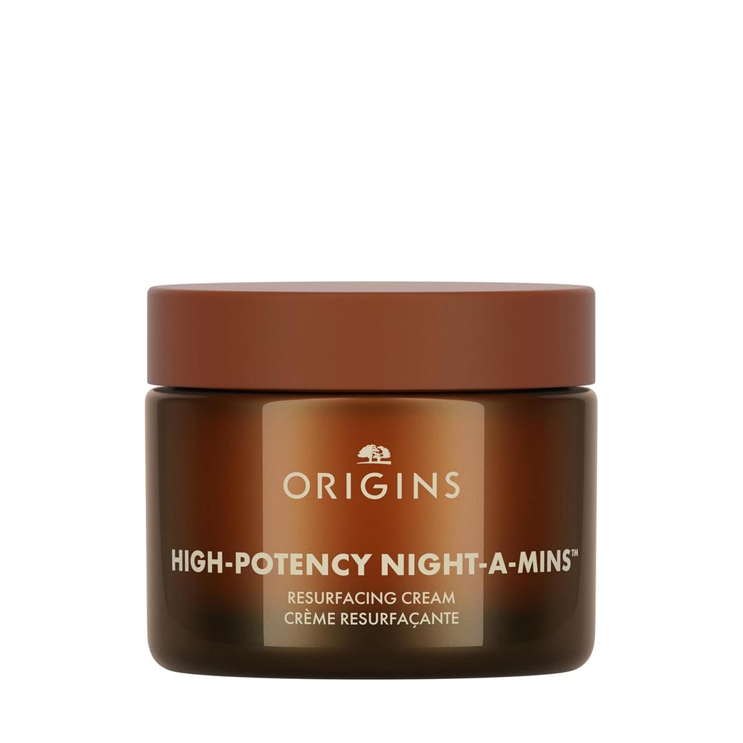 Origins High-Potency Night-A-Mins Resurfacing Face Moisturizer with Jojoba | Night Cream, 1.7 Fl Oz