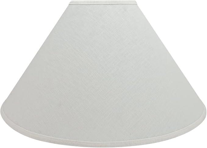 Aspen Creative 32591A Transitional Hardback Empire Shaped Spider Construction Lamp Shade in Off White, 23" Wide (7" x 23" x 14")