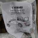 Adjustable Aluminum Truck Ladder Rack with Side Bar Fit for F150 Silverado Ram Sierra, Clamp-On No Drill Installation, Heavy Duty 900 LBS Capacity, Truck Bed Rack for Ladders, Kayaks, Bikes