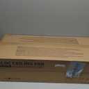 72" Large Smart Ceiling Fan with Light Remote Control via WiFi Alexa,6-Speeds Quiet DC Motor,Dimmable,Indoor Outdoor Black Ceiling Fan for Living Room,Patio,Dual Finish 7 Blades