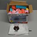 78 Pcs Top STEM Soft Building Block Sets for Kids Aged 18 months to 6 years.Mega Blocks for Baby.Large Construction Stacking Block Toys for Toddler to Improve ImaginationCreativityHands-on Ability (Pink Red Blue Purple Orange Green Yellow)