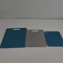 Titanium Cutting Board Set of 3, 100% Pure Titanium Cutting Boards for Kitchen, Upgrade Double Sided Food-Grade Chopping Board for Meat Cheese Vegetable