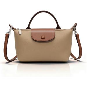Small Crossbody Bags for Women Trendy Shoulder Purse Dumpling Handbag Lightweight Everyday Handbag Stylish Travel Phone Purse with Inner Zipper Pocket (8.66" x 5.12")