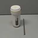 M.ani.fest Portable Blender 350ml  USB Rechargeable Mini Juicer Cup with Type-C, Upgraded Motor, Personal Smoothie Maker for Travel, White