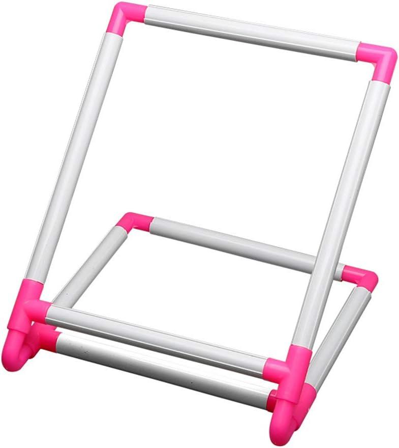 Lzttyee Universal Embroidery Clip Frame Cross Stitch Hoop Embroidery Sewing Stand Tools for Quilting, Needlepoint, Silk-Painting