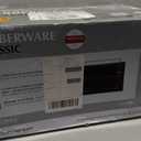 Farberware 0.7 Cu. Ft. Countertop Microwave Oven – 700 Watts Power, Auto Cook Settings, Defrost, Easy Clean and Child Safety Lock - Black