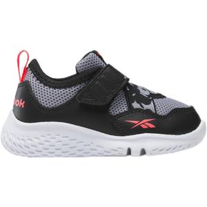 Reebok Unisex-Child Weebok Flex Sprint Sneaker (6 Toddler, Black/Pure Grey/Neon Cherry)