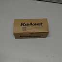 Kwikset Polo Entry Door Knob with Lock and Key, Secure Keyed Handle Exterior, Front Entrance and Bedroom, Matte Black, Pick Resistant SmartKey Rekey Security and Microban (1 Pack)