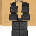 OEDRO Floor Mats Cargo Liner Fit for Mazda CX-50 2025 2024 2023 (Non Hybrid), TPE All-Weather Guard Waterproof Floor Liners Set CX-50 Accessories Fits 1st & 2nd Row, Cargo Mat, Black