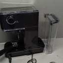 Espresso Machine 20 Bar,Touch Screen Espresso Maker with Steam Milk Frother,Stainless Steel Coffee Machine for Cappuccino Latte Americano Cold Brew,1350W Fast Heat Up System,Black