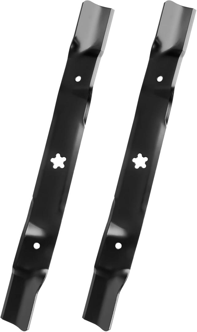 21547175 21547174 Mulching Blades for 42" Mower Deck Compatible with A-riens Gear Hydro Lawn Tractor 936037 936046 936051 936065 936073 936074 936076 936083 936084, 2 Pack