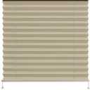 Dulepax RV Pleated Shades - 26" W x 24" L Cappuccino RV Window Shades for Camper, Travel Trailers, Motorhome's Window