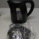 Elite Gourmet EKT8690 1.7L Electric Tea Kettle 1500W Hot Water Heater Boiler BPA-Free, Fast Boil, Water Level Window and Auto Shut-Off, Black