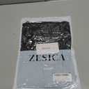 ZESICA Women's Summer Eyelet Tank Tops Loose Trendy Scoop Neck Sleeveless Flowy Beach Vacation Shirts (Black, L)