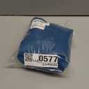 Pet Food Storage Bag Dog Storage Organizer Bag 2PCS Collapsible Dog Travel Bowls and Zipper Side Pocket for Home(Blue, Large) (20L)