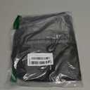 CHICME Womens Stretch Faux Leather Pants High Waist Curved Fleece Lined Tights Pants PU Leather Leggings (Large, Black)