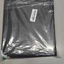 Pu Leather Menu Cover Sleeves Practical Menu Holder for Restaurants Cafes and Bars Easy to Clean Faux Leather Design Black