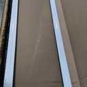 PetSafe Sliding Glass Pet Door - No-Cut DIY Install Doggy Door for Renters - Aluminum Frame - Adjustable Height 75 7/8" to 81" - Ideal for Medium Dogs Up to 40 lb - White