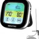 SMARTRO ST59 Digital Meat Thermometer for Oven BBQ Grill Kitchen Food Cooking with 1 Probe and Timer, LCD