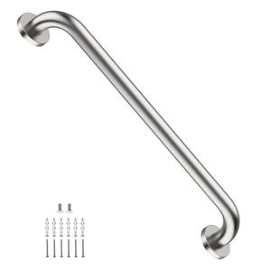 ZUEXT 2 Pack 24 Inch Brushed Nickel Stainless Steel Bath Shower Grab Bar