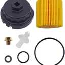 Genuine 04152-yzza1 Oil Filter & Wrench & Oil Drain Plug for Toyota, Tacoma, Lexus, RAV4, Camry etc. Filter Removal Tool Set for Oil Change