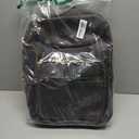 LANNSYNE Vintage Genuine Leather 16" Laptop Backpack For Men Hiking Travel Bag Camping Rucksack (Brown)