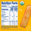 Earth's Best Organic Mango Carrot Munchy Fingers, 1.05 oz Box, BB Date 14 Oct 2026 (Pack of 4)