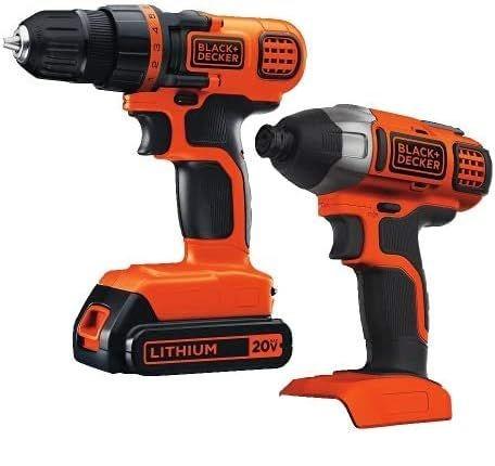 Black & Decker 20V MAX Drill/Driver Impact Combo Kit with BLACK+DECKER WM425-A Portable Project Center and Vise