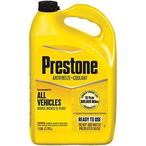 Prestone AF2100-6PK Extended Life 50/50 Antifreeze - 1 Gallon, (Pack of 6)