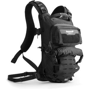 Rhinowalk 10L Motorcycle Riding Backpack with Waterproof Roll-Top Storage