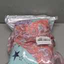 PNAEONG 3 Pack Women's Cotton Nightgown Sleepwear Short Sleeves Shirt Casual Print Sleepdress, L