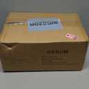 GESUM Flush Mount Ceiling Fans with Lights, 22'' Small Ceiling Fans Remote & APP Control, 3CCT Dimmable, Quiet DC Motor for Patio Kitchen Bedroom(White)