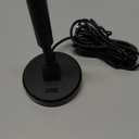 HDTV Antenna - August DTA240 - Indoor/Outdoor Portable Digital Aerial with Magnetic Base 2 Meters Coax Cable 50 Miles Range (Black)