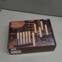 PChero 10 Pcs Rechargeable Flameless Taper Candles with Charging Station, 6.7" LED Candles with Remote & Timer, Battery Operated Flickering Tapered Candlesticks for Window Wedding Christmas Home Decor