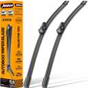 OEM Wiper Blades Replacement for Audi A4 Q5 Q3 A5 RS5 S5 allroad 2009-2020 Original Equipment Replacement Windshield Wipers 24 inch / 20 inch -Original Factory Quality (Set of 2) Top Lock 16mm