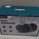 Foot Massager with Heat, Shiatsu Foot and Calf Electric Kneading Massager Machine with Roller for Relaxation, Plantar Fasciitis, Pain Relief, Gifts for Women & Men, Grey