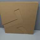 8pcs Kraft Paper Magazine File Holder Brown Storage Bins for Organized Office Home Classroom Use Fits Standard Magazines and Files Easy