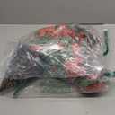 Artificial Fake Fall Hanging Flowers Plants Baskets for Outdoor Outside, Faux Silk Autumn Orange Daisy Mums Trailing Vines in Planter Realistic UV Resistant for Balcony Porch Decor