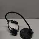 LEPOWER Metal Desk Lamp, Eye-Caring Table Lamp, Study Lamps with Flexible Goose Neck for Bedroom, Home Office (Matte Black)