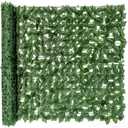 Privacy Fence Screen Artificial Ivy Grass Wall Screen 120x40 in Balcony Fence Privacy Screen Faux Vines Green Backdrop Fake Ivy Wall Panels Hedge Fence for Patio,Garden, Backyard Indoor Outdoor deocr