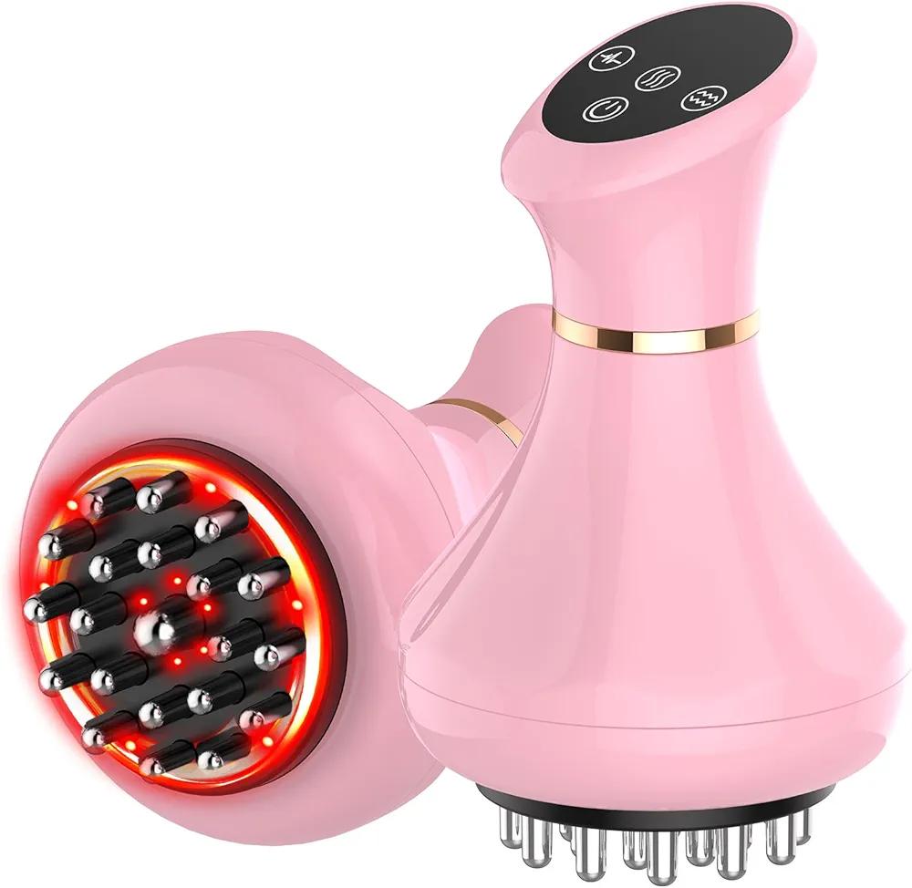 Lymphatic Drainage Massager, Handheld Massage tools for lymphedema & lipedema, Anti-Cellulite Massager For Body Cellulite and Thigh & Belly Stretch Marks Reduction, Sciatica Nerve Pain Relief Devices