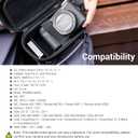 JJC Portable Carrying Case Pouch for Canon PowerShot V1 G7X III II, Sony ZV-1F ZV-1 II ZV1 RX100 VII, Olympus TG-7 TG-6 TG-5, GoPro Hero DJI Osmo Action Cameras, Travel Protective Bag with Neck Strap