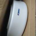 Carex Toilet Seat Riser, Elongated Raised Toilet Seat Adds 3.5 inches to Toilet Height, for Assistance Bending or Sitting, 300 Pound Weight Capacity Toilet Riser