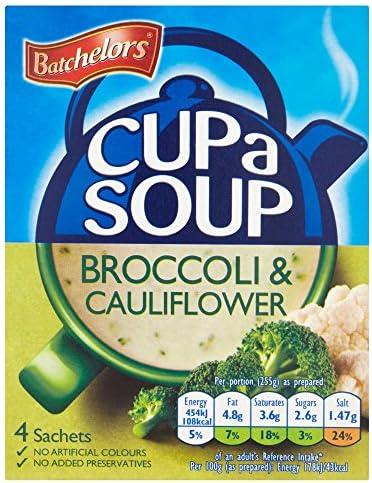Batchelors Cup a Soup Creamy Broccoli & Cauliflower (4 pcs - 101g) 5 pack