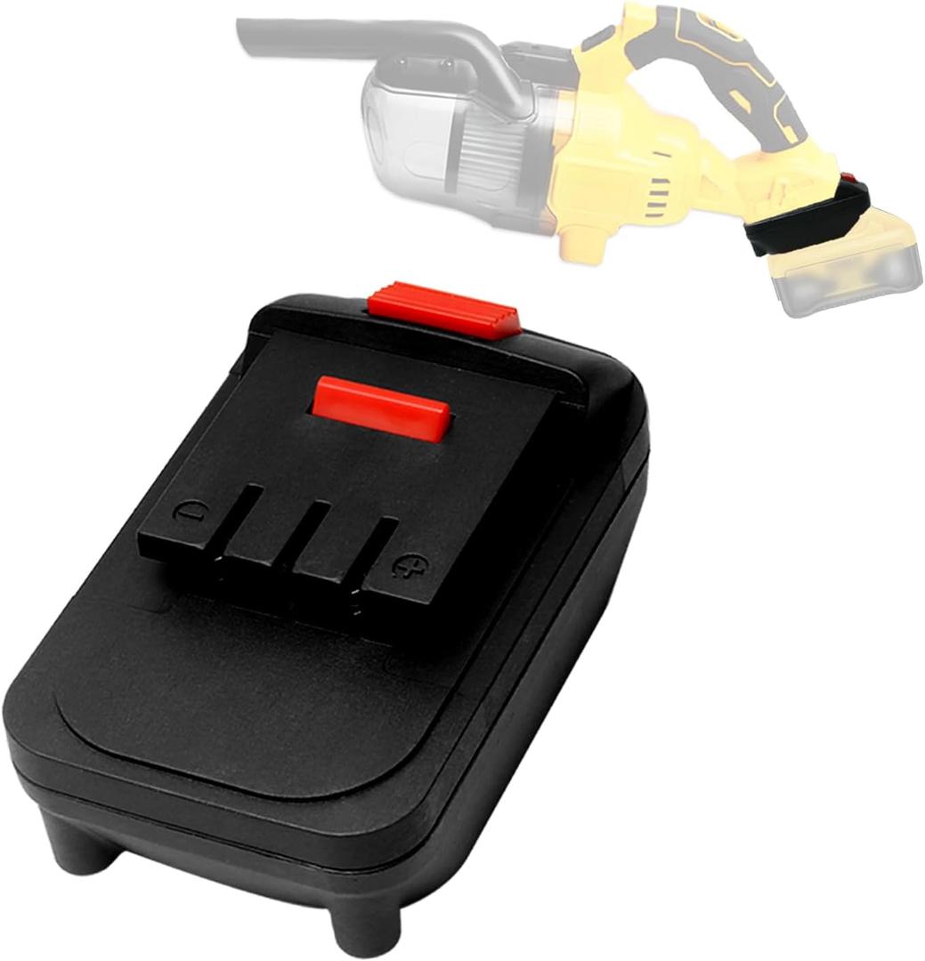 Adapter Plug for Dewalt 20 V Battery Slot Specifically Designed for the DogChrymion Cordless Vacuum CVC010B